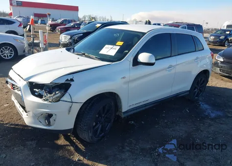 2014 Mitsubishi Outlander Sport Es z USA, uszkodzony, nr VIN 4A4AR3AU5EE025024